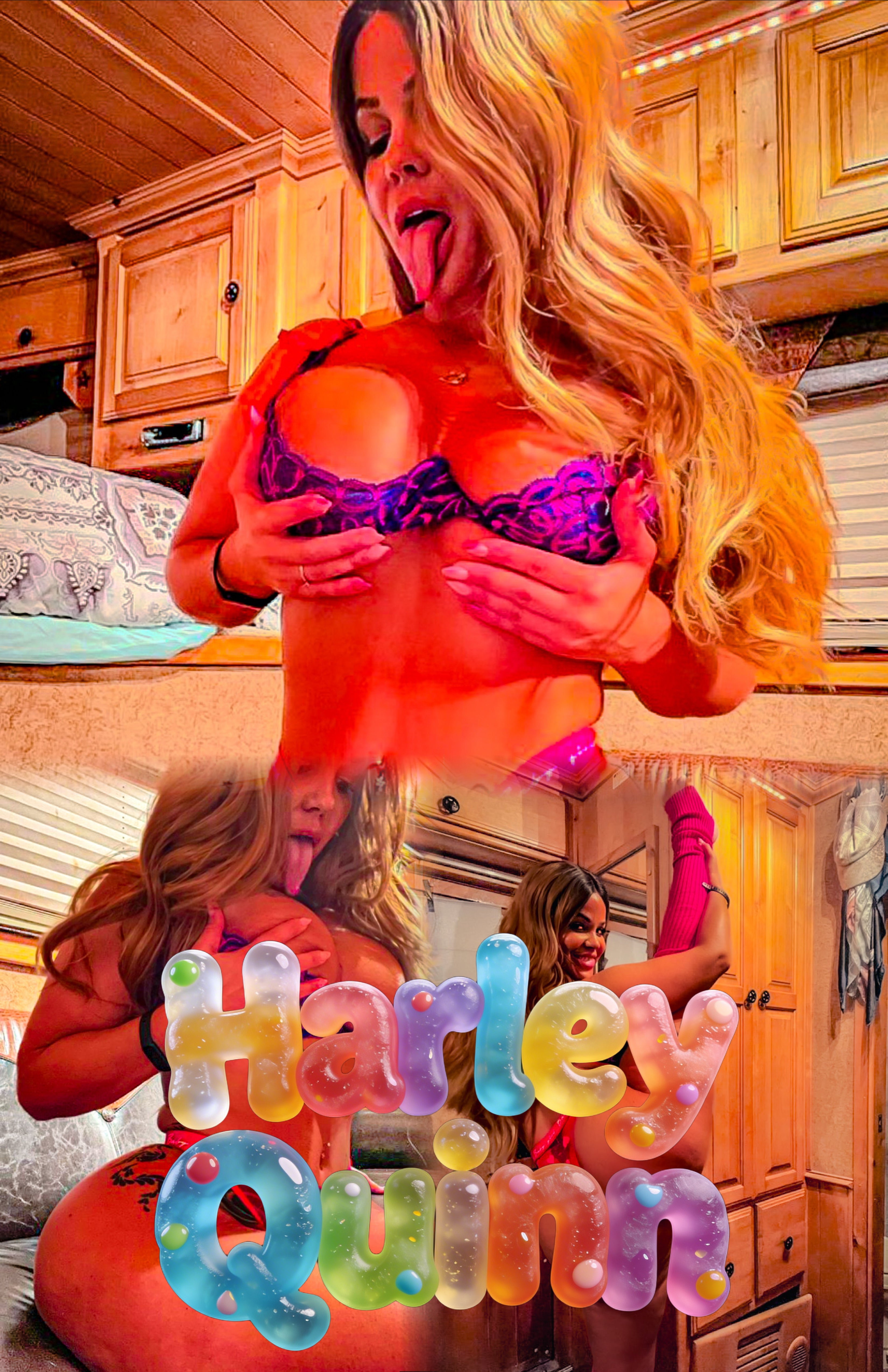 Harley Quinn Completed LooK Magazine