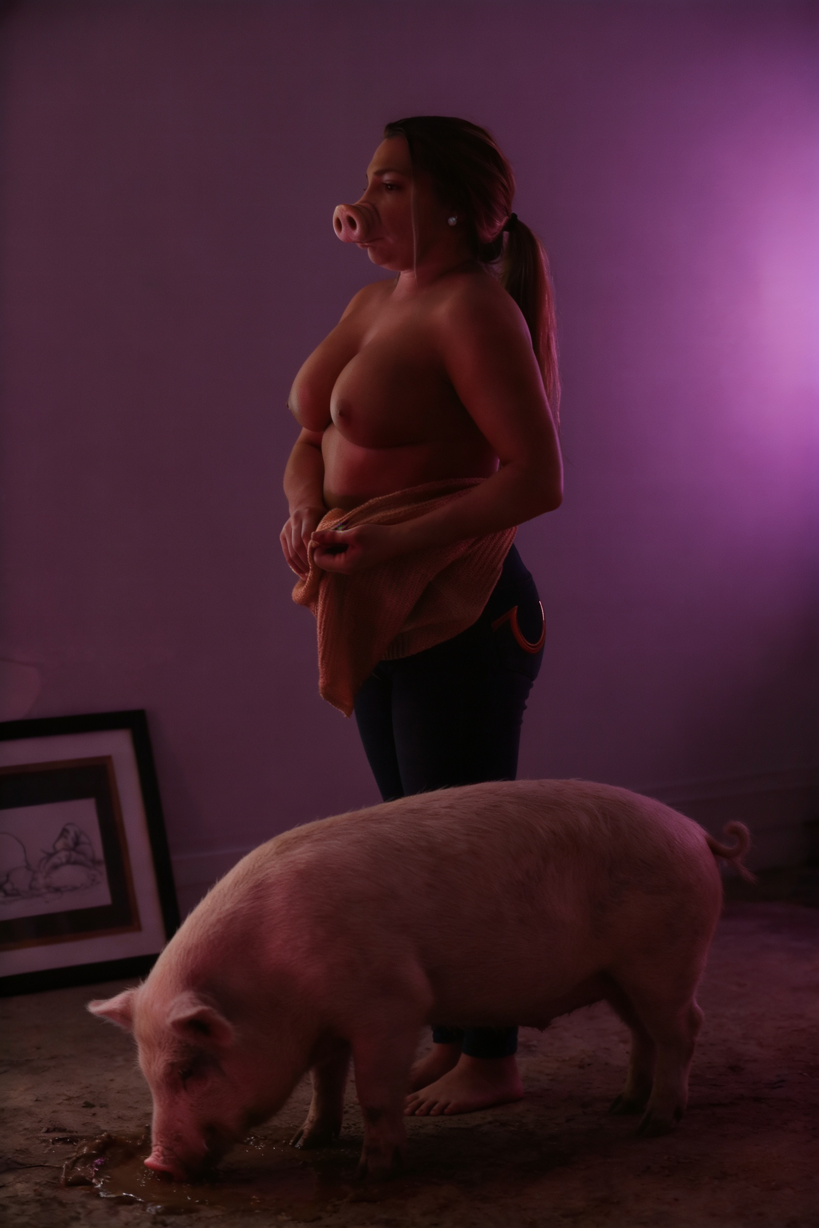 I’m Made In God’s Image-She’s Made From A Pig