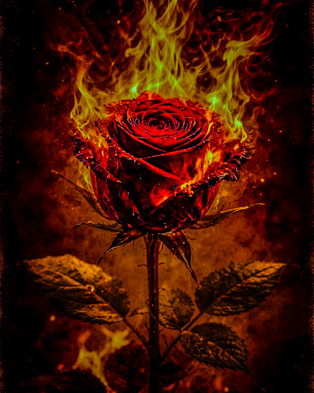 Introducing the Burning Rose