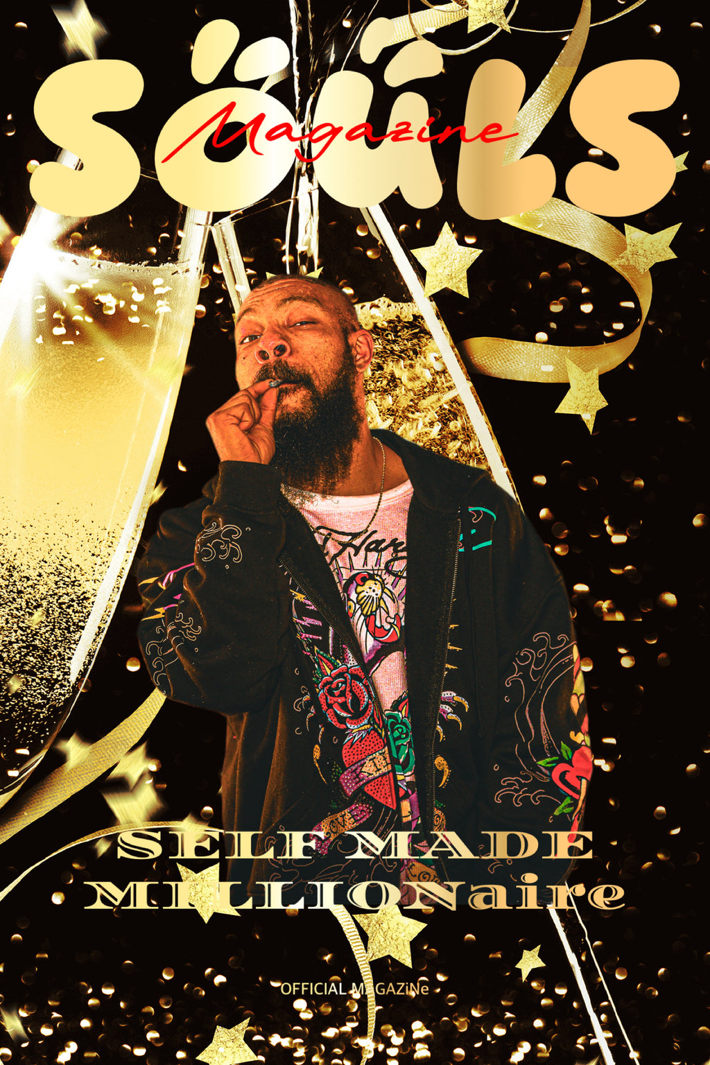 SELF MADE MILLIONAIRE SOULS MAGAZiNe Shirt
