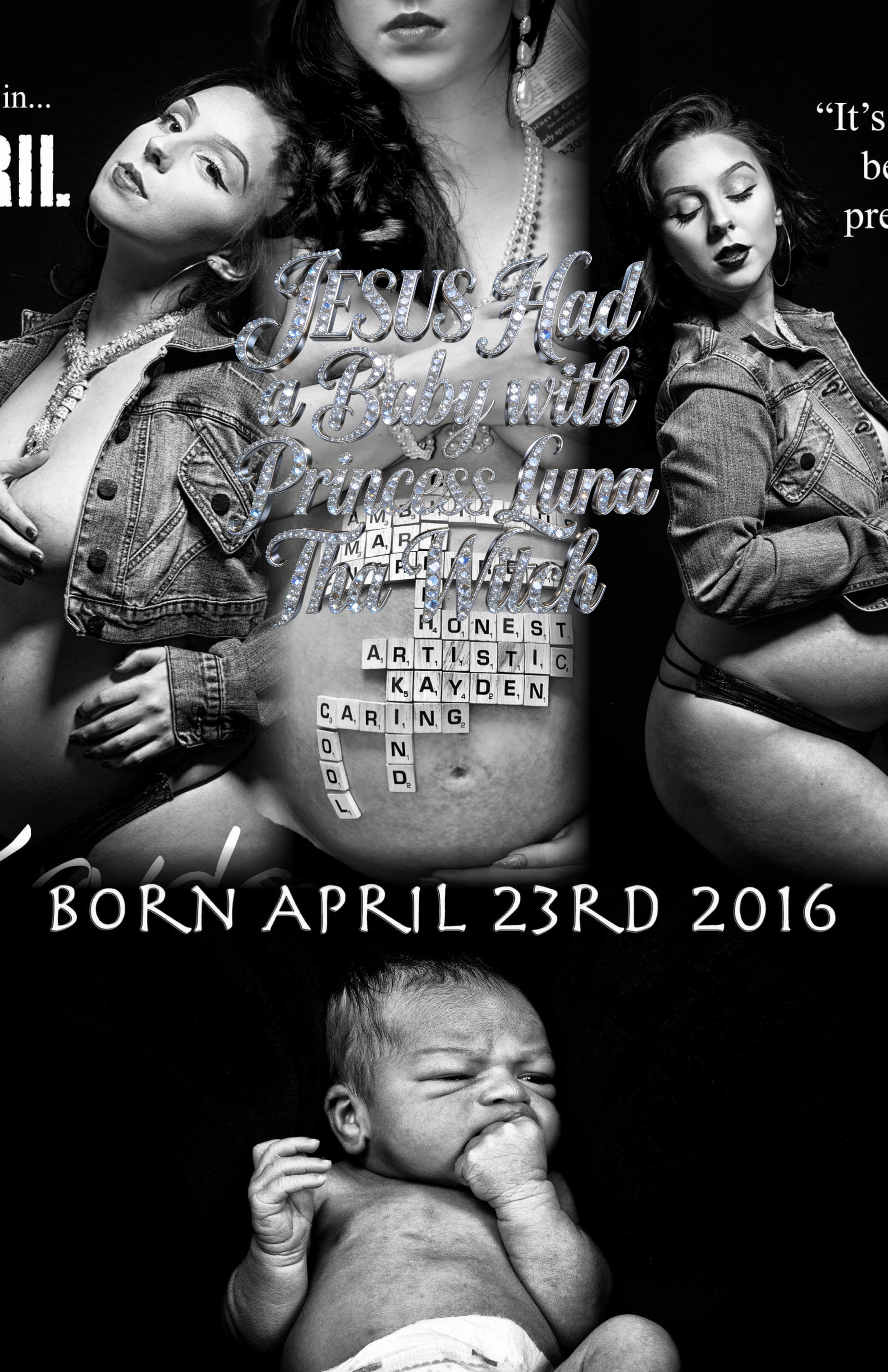 JESUS Had A Baby With Zoey York AKA Luna Tha Witch Magazine