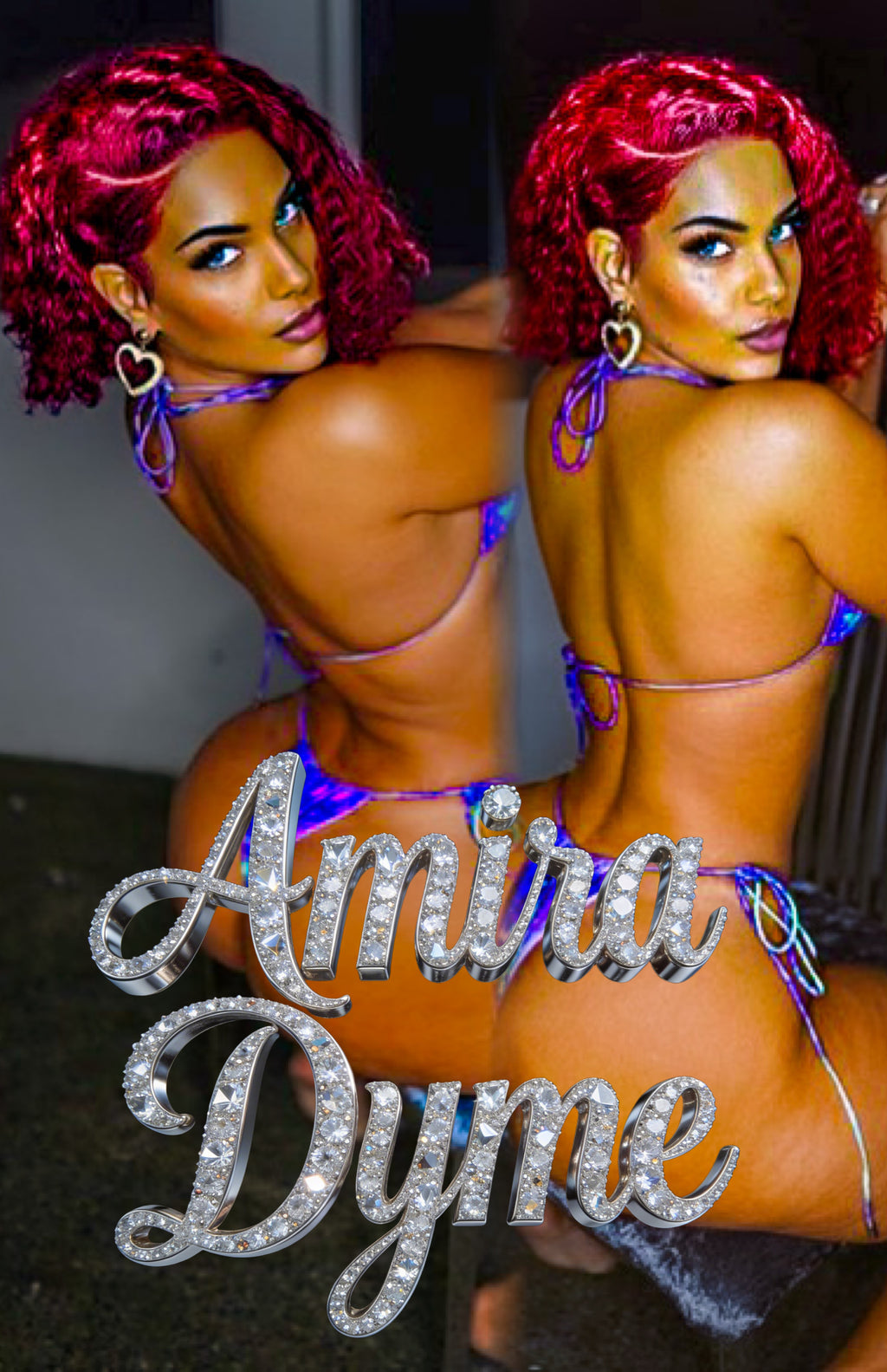 Amirah Dyme Pure Beauty Poster Collection