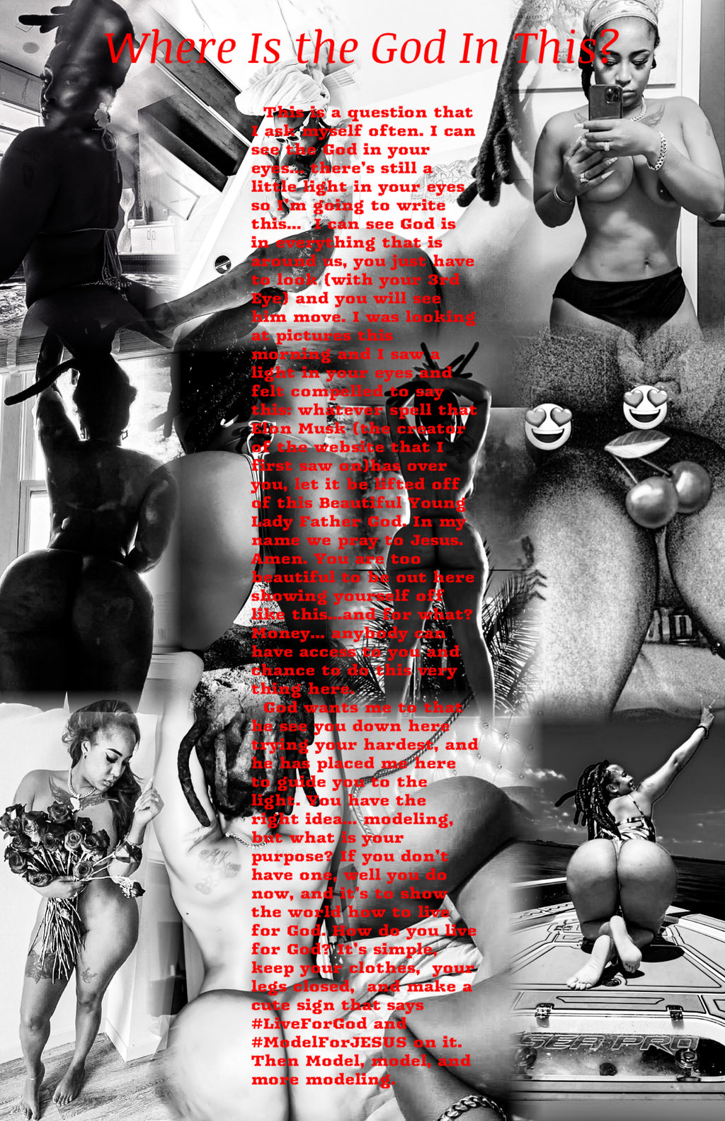 Where Is The God In This? Poster