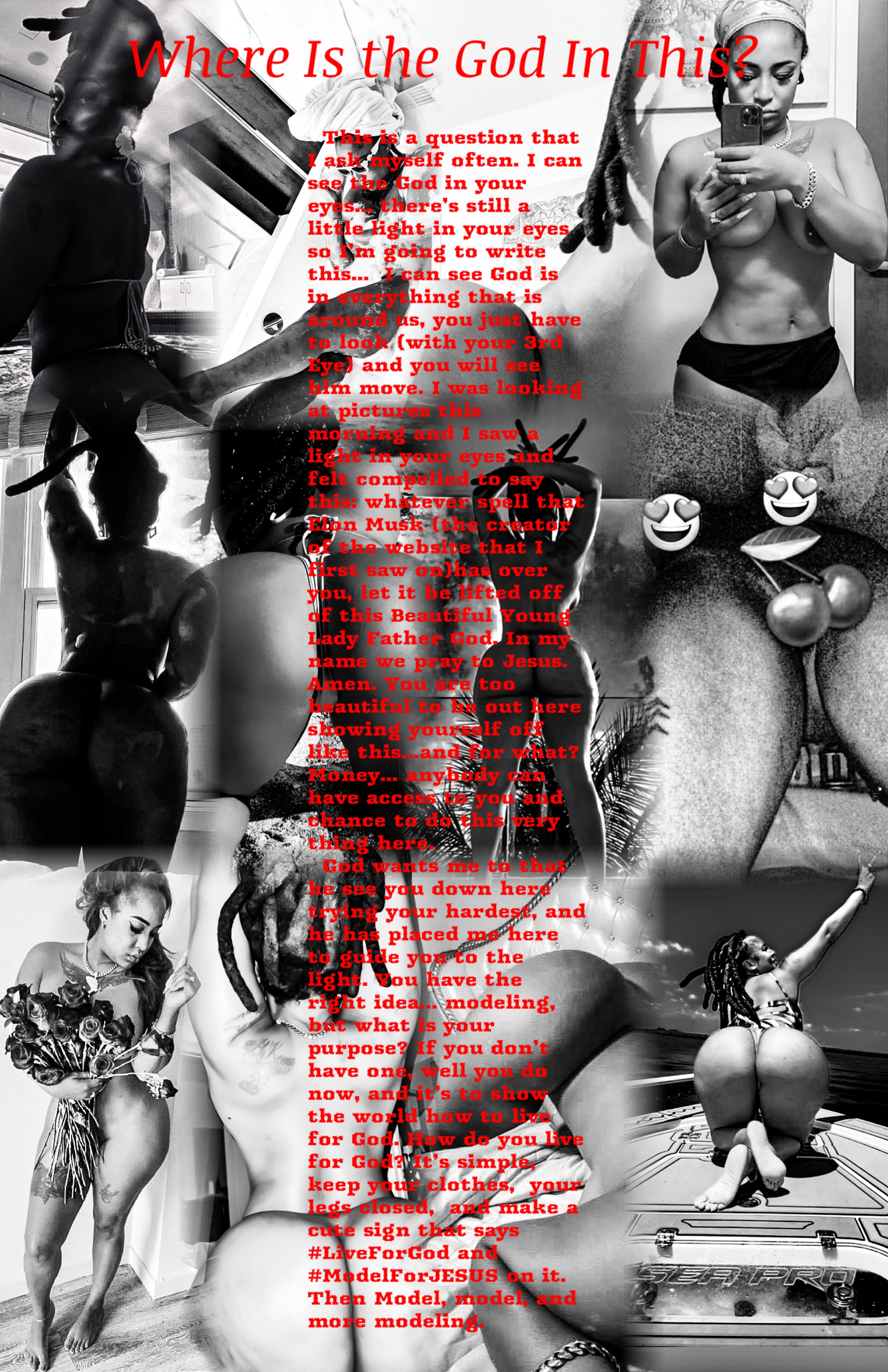 Where Is The God In This? Poster