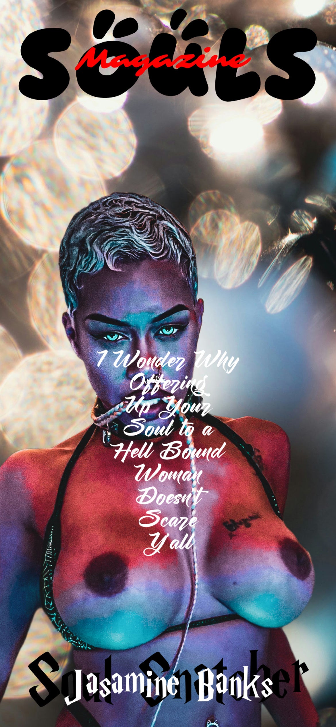 SOUL Snatcher Jasamine Banks SOULS magazine Posters