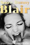 Eat Snow Bunny Blair Eat Poster