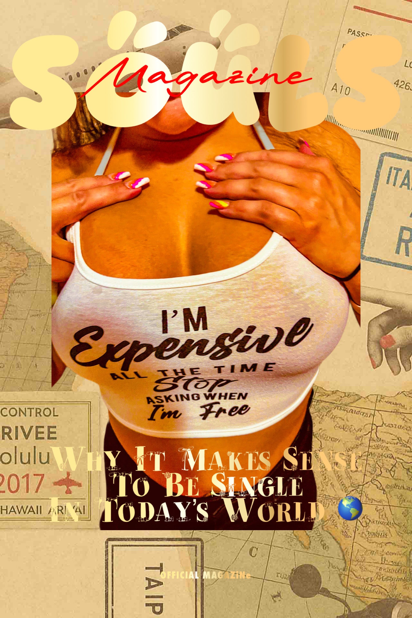 SOULS MAGAZiNe I’m Expensive Posters