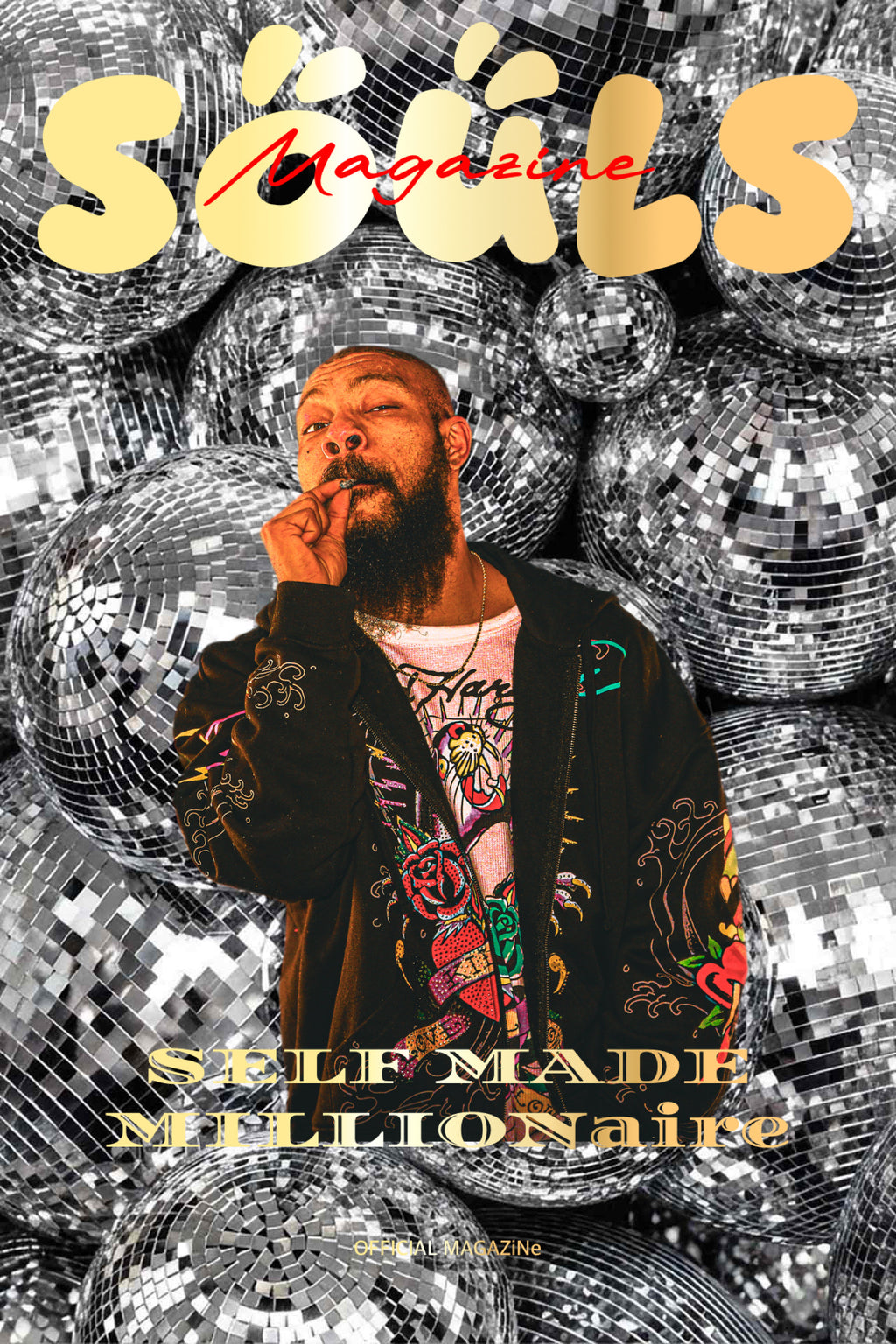 SELF MADE MILLIONAIRE SOULS MAGAZiNe Shirt