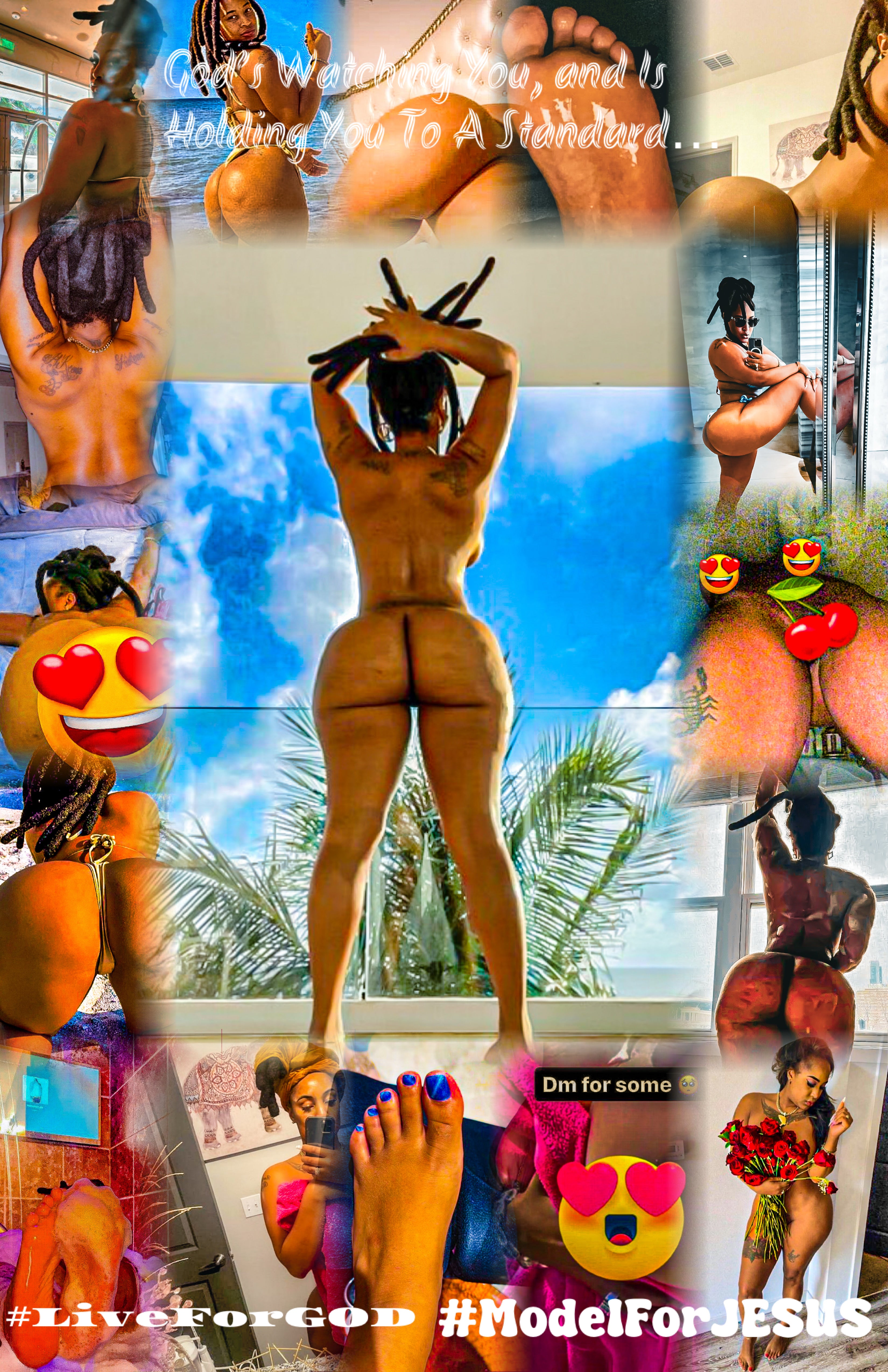 God’s Watching You and Is Holding You To A Higher Standard Poster