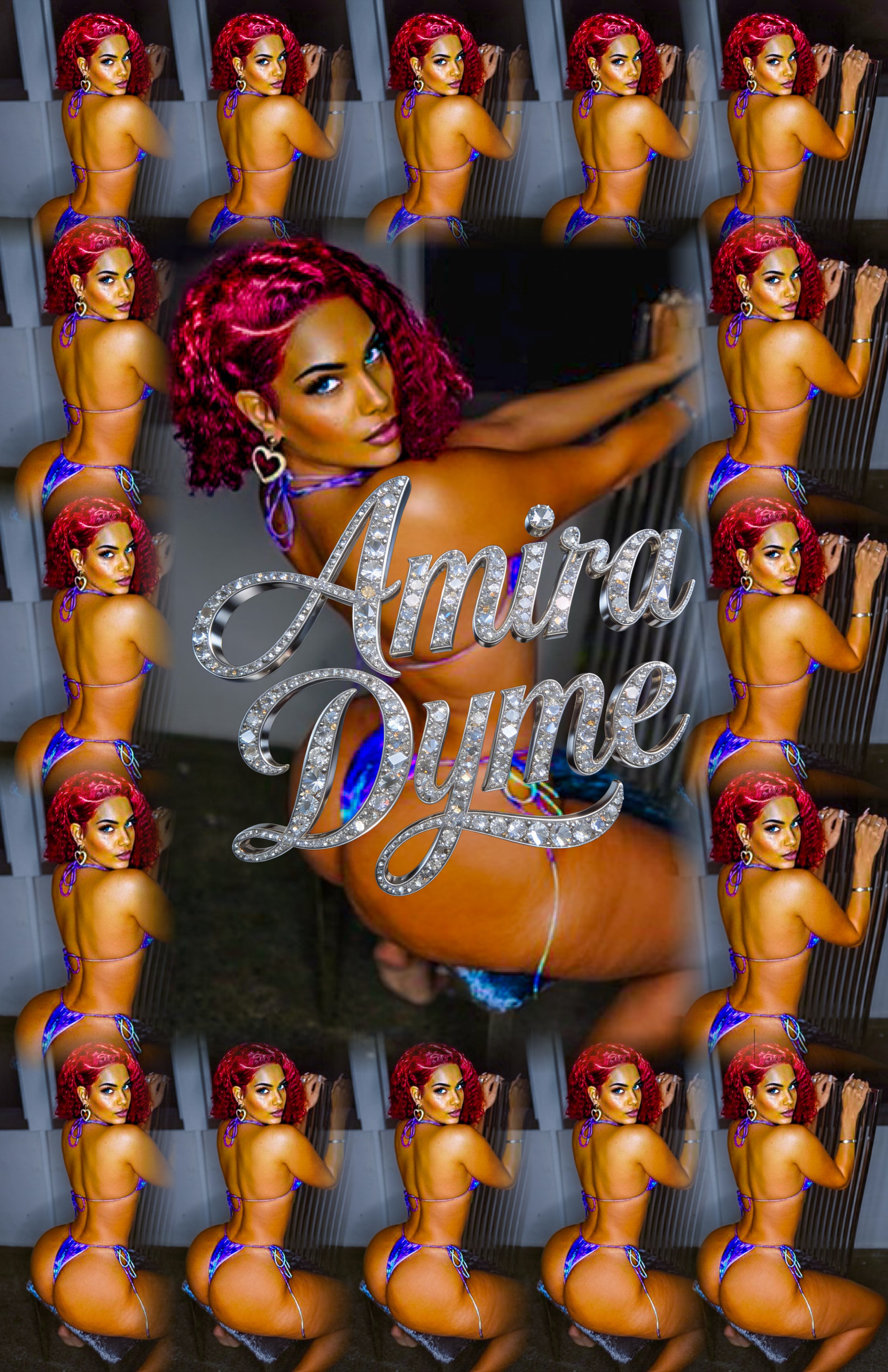 Amirah Dyme Pure Beauty Poster Collection
