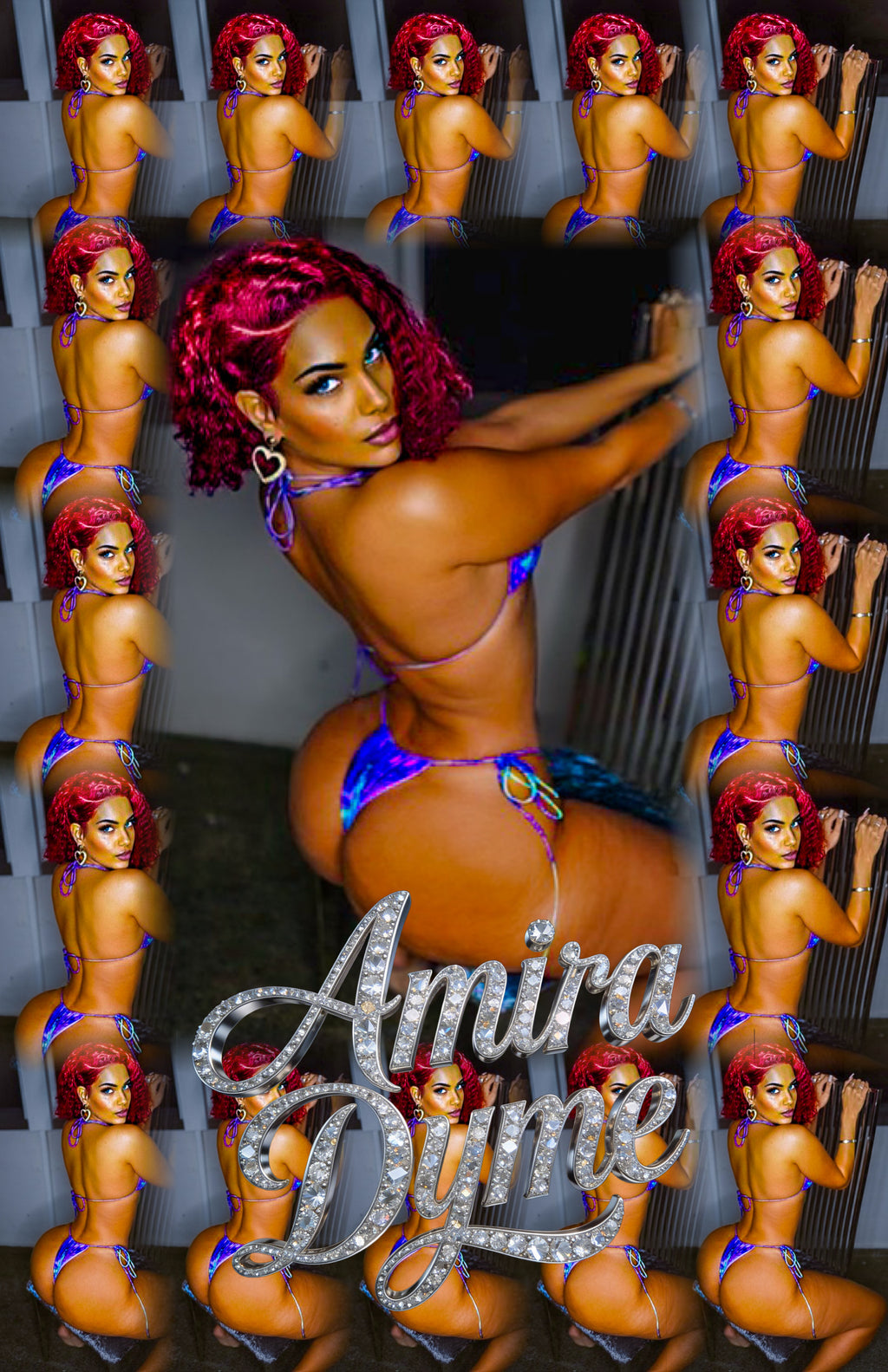 Amirah Dyme Pure Beauty Poster Collection