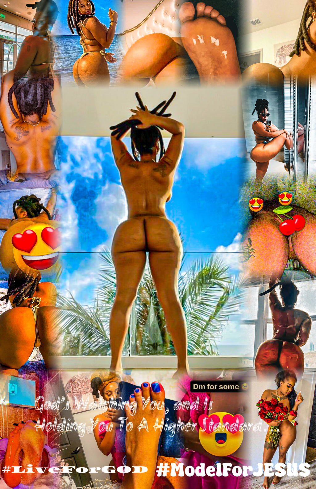 God’s Watching You and Is Holding You To A Higher Standard Poster