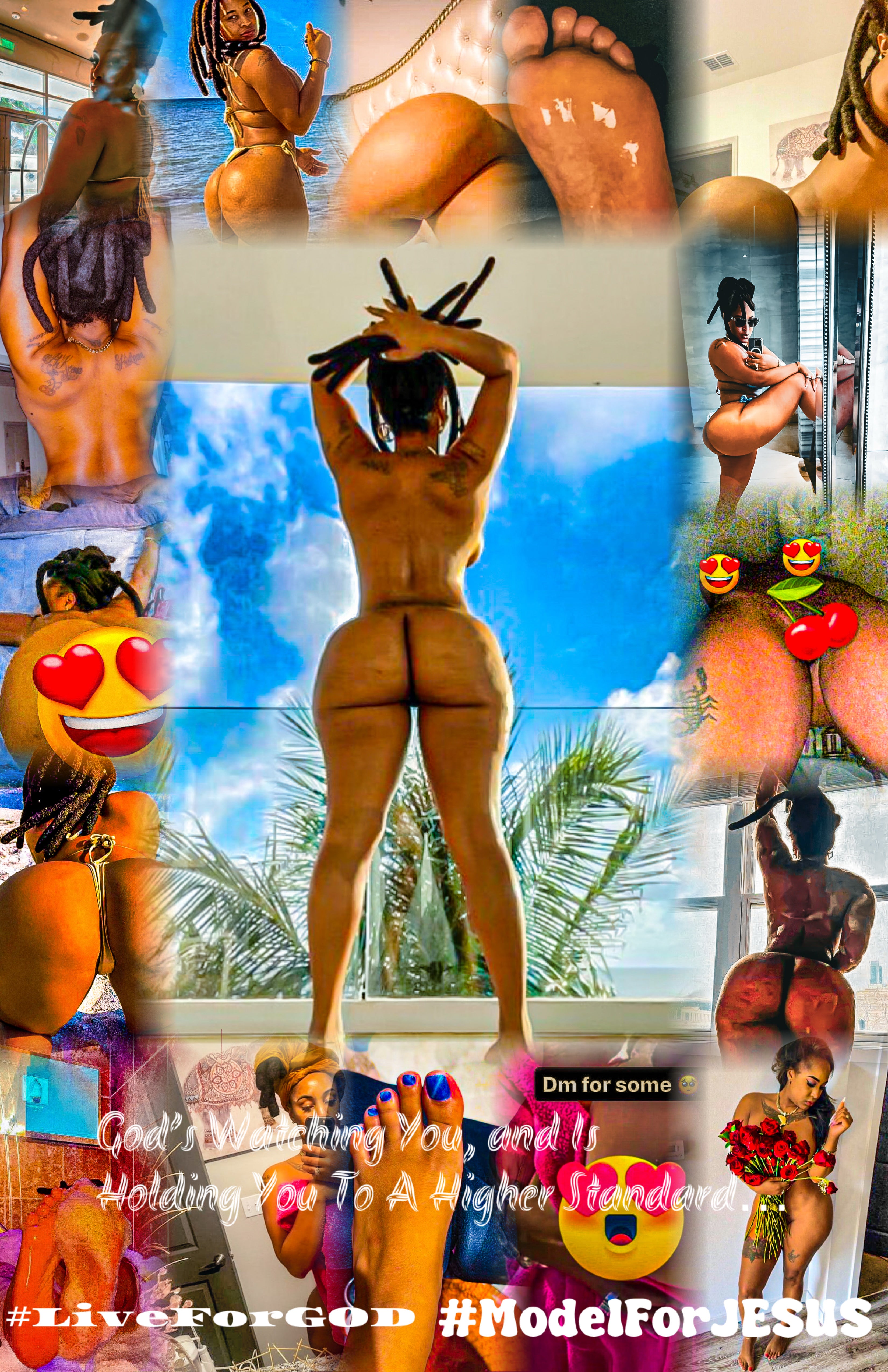God’s Watching You and Is Holding You To A Higher Standard Poster