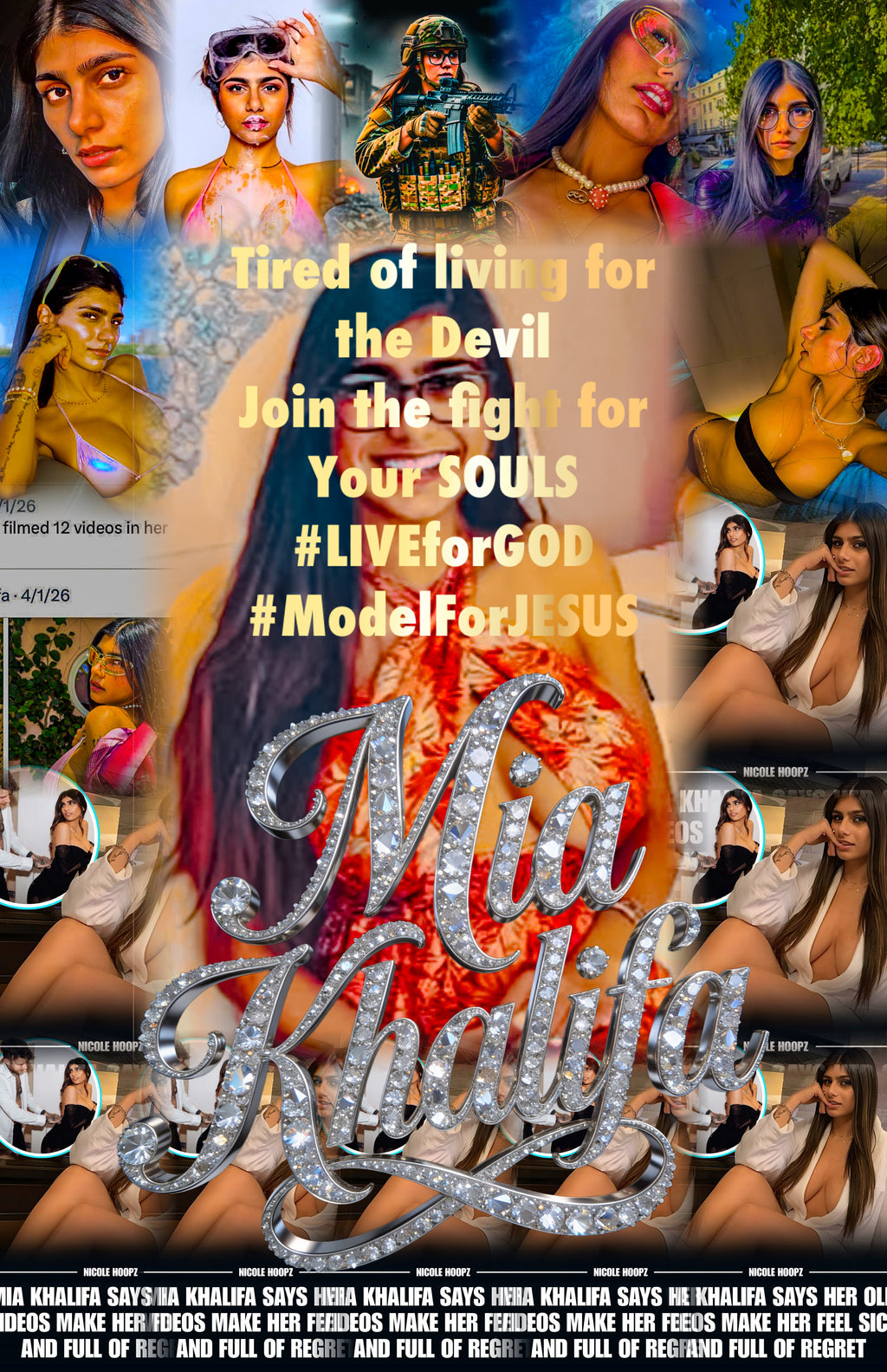 Mia Khalifa-Sinful Lifestyle -Tired Of Living For The Devil