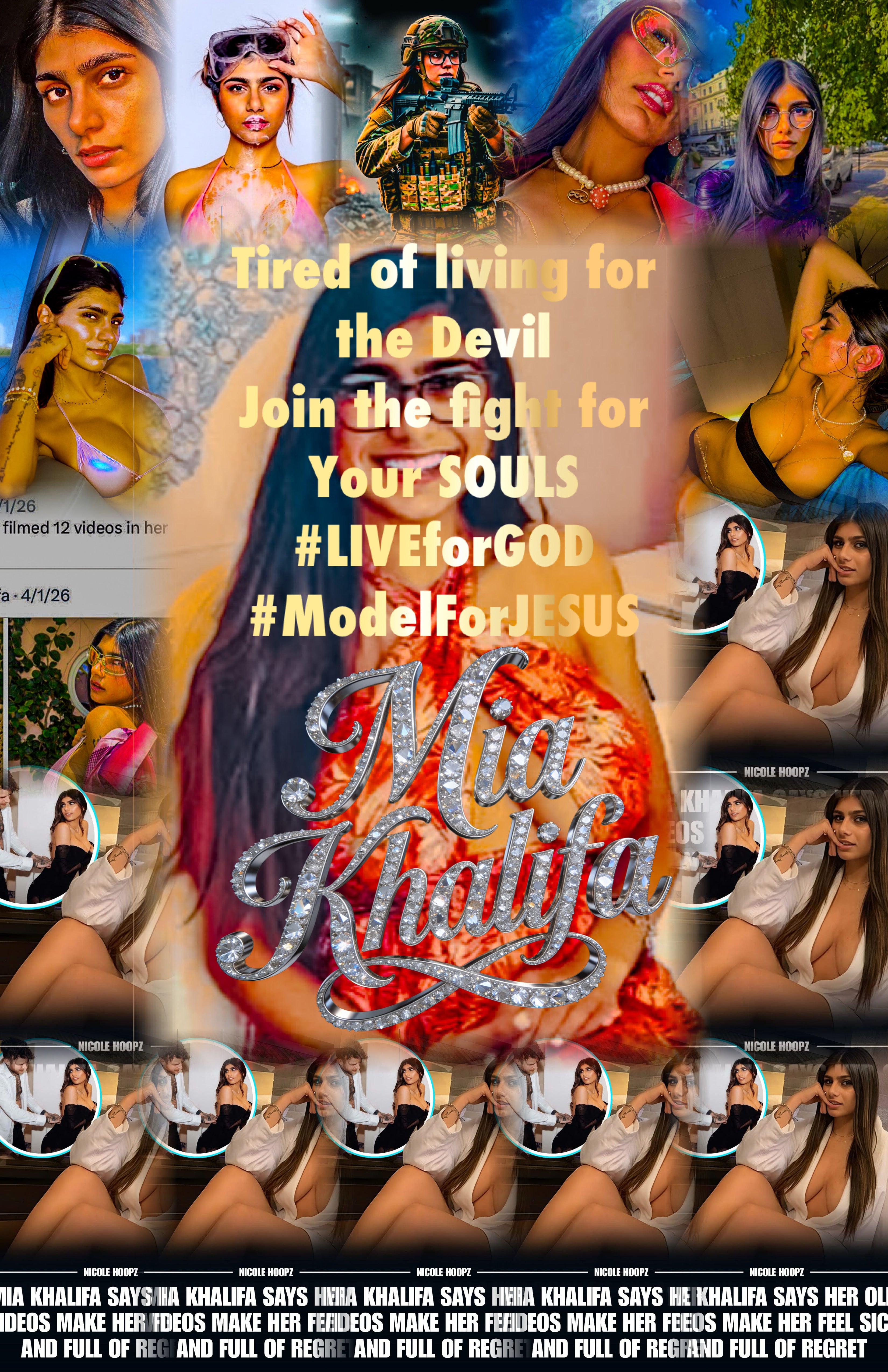 Mia Khalifa-Sinful Lifestyle -Tired Of Living For The Devil