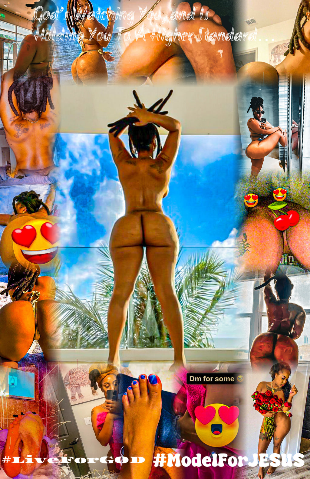 God’s Watching You and Is Holding You To A Higher Standard Poster