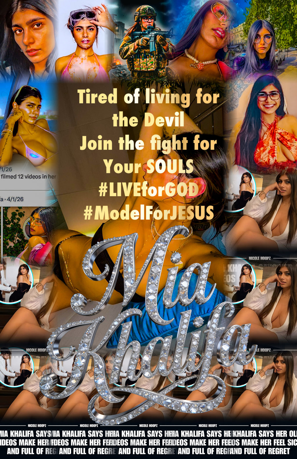 Mia Khalifa-Sinful Lifestyle -Tired Of Living For The Devil