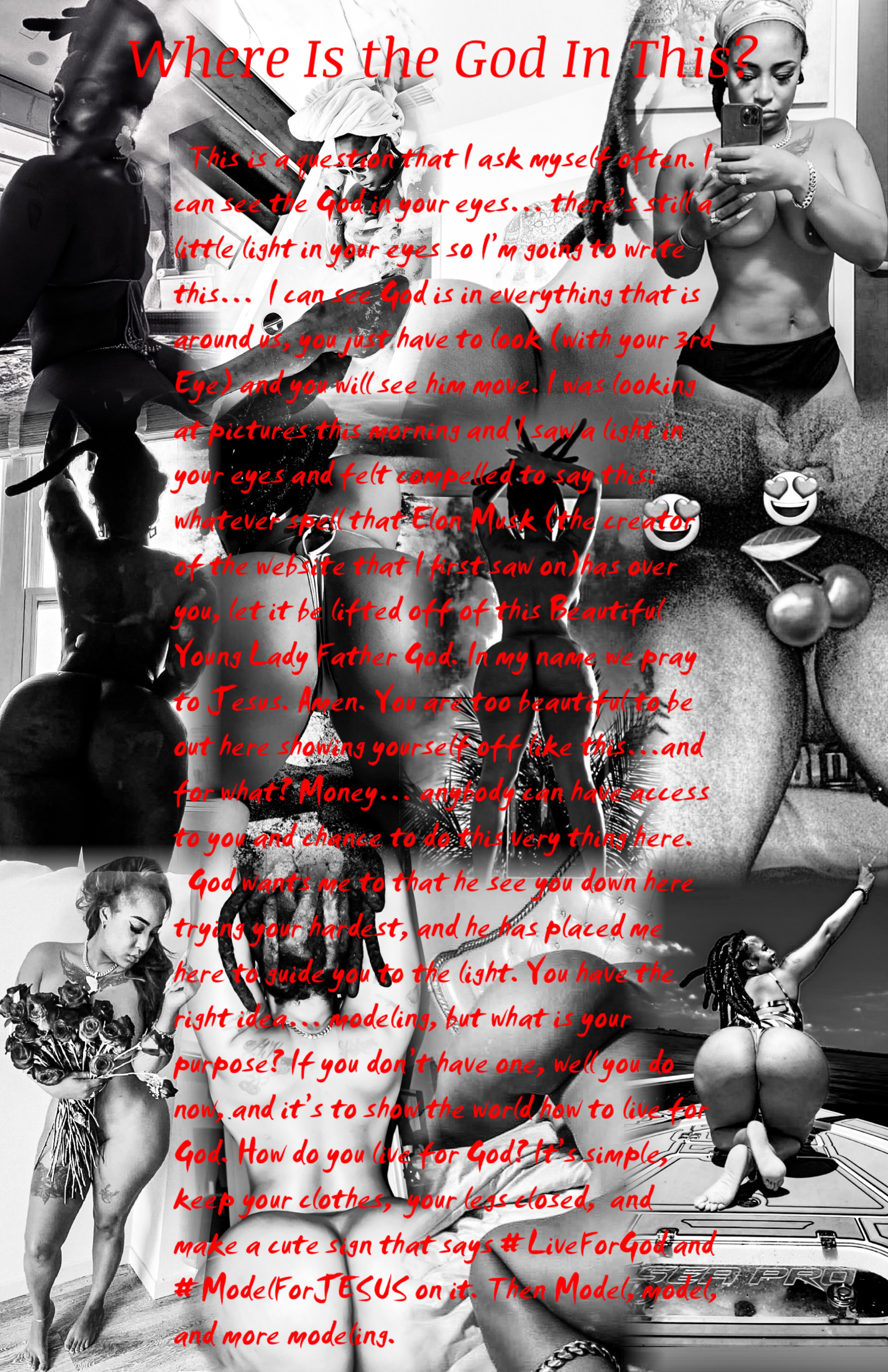 Where Is The God In This? Poster