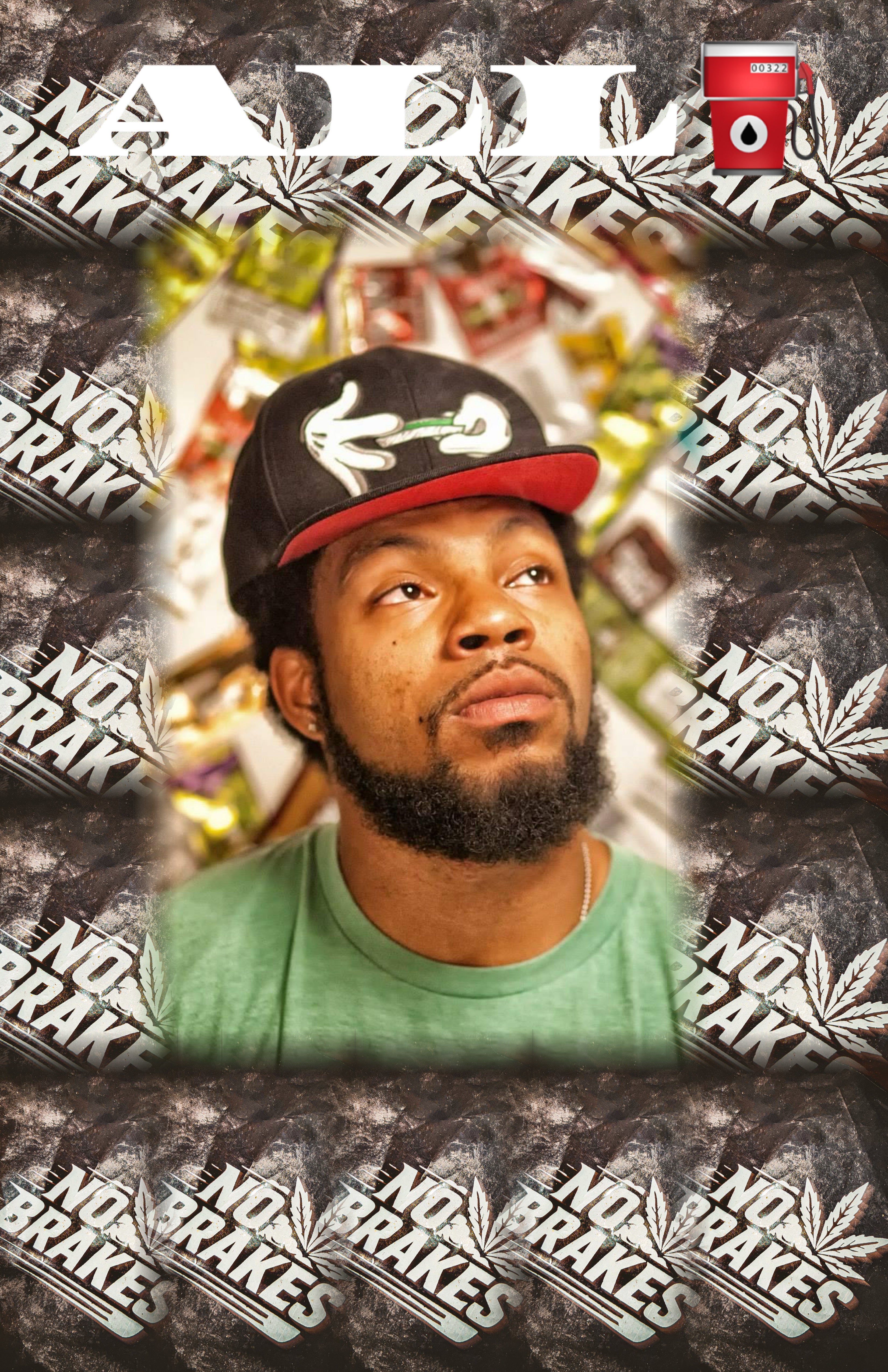 ALL GAS No Brakes Posters