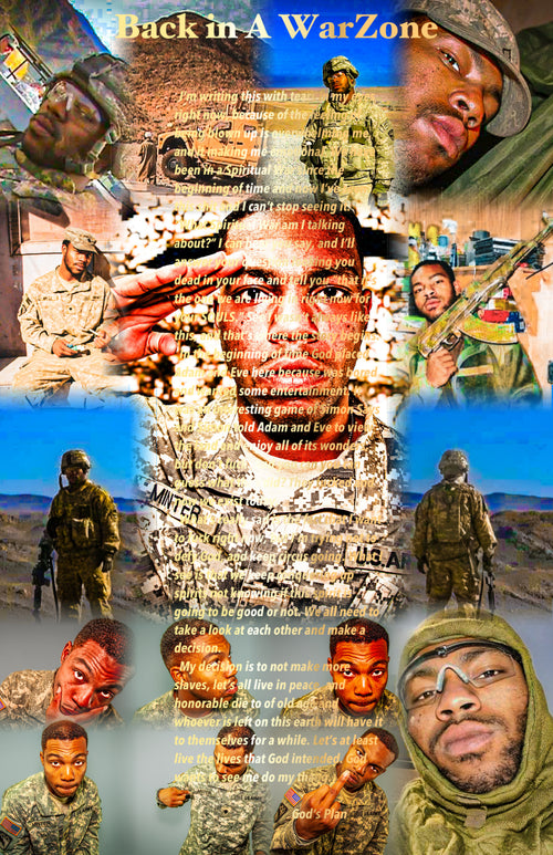 Back In A WarZone SOULS MAGAZiNe Posters