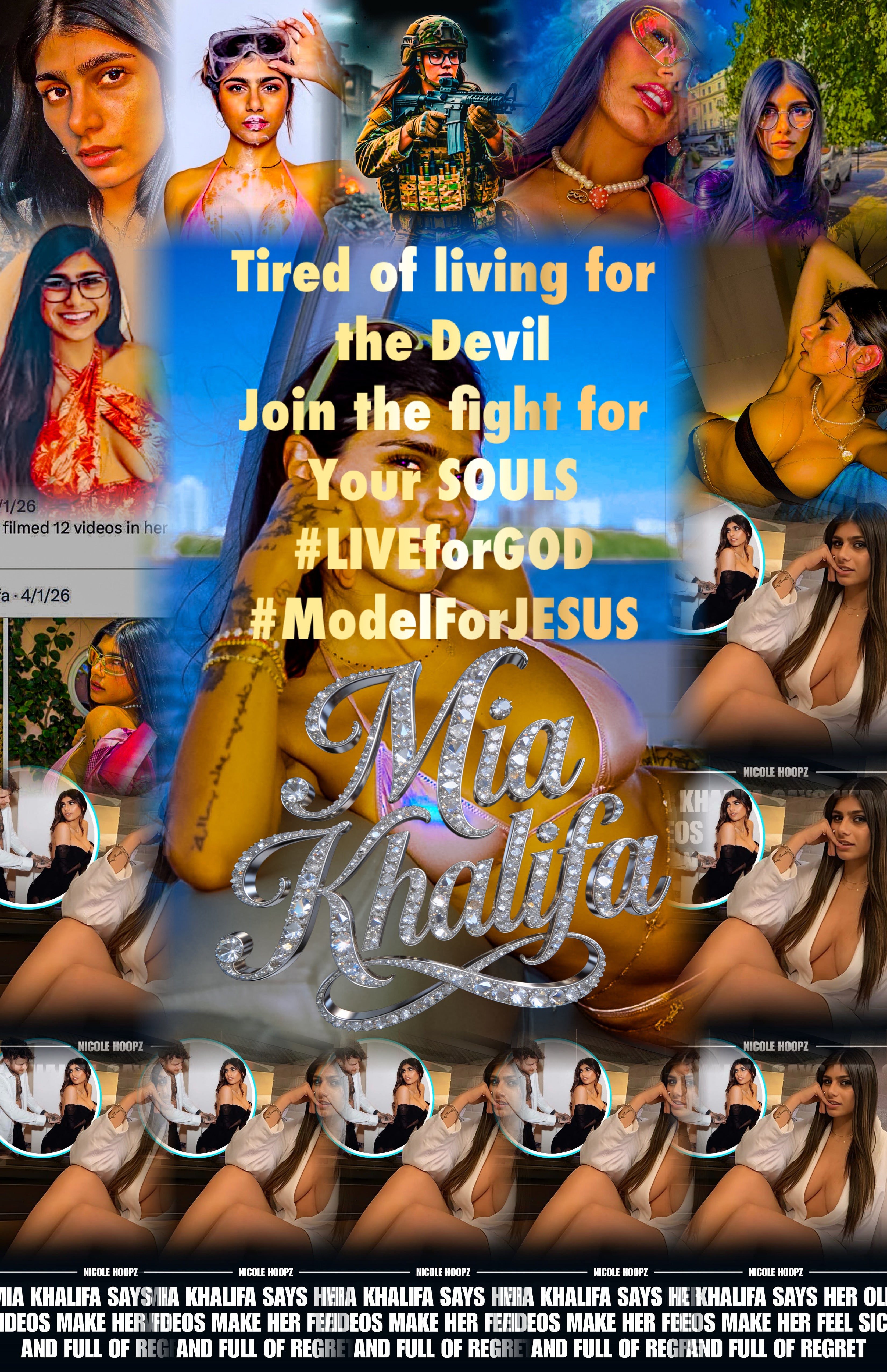 Mia Khalifa-Sinful Lifestyle -Tired Of Living For The Devil