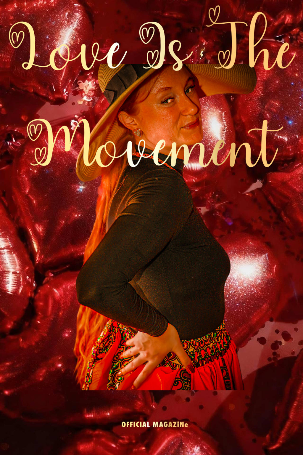 Love Is The Movement Magazine Cover Posters