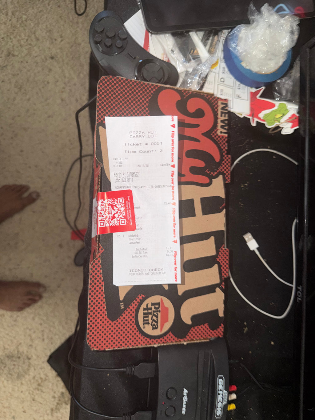 My Pizza Hut Box