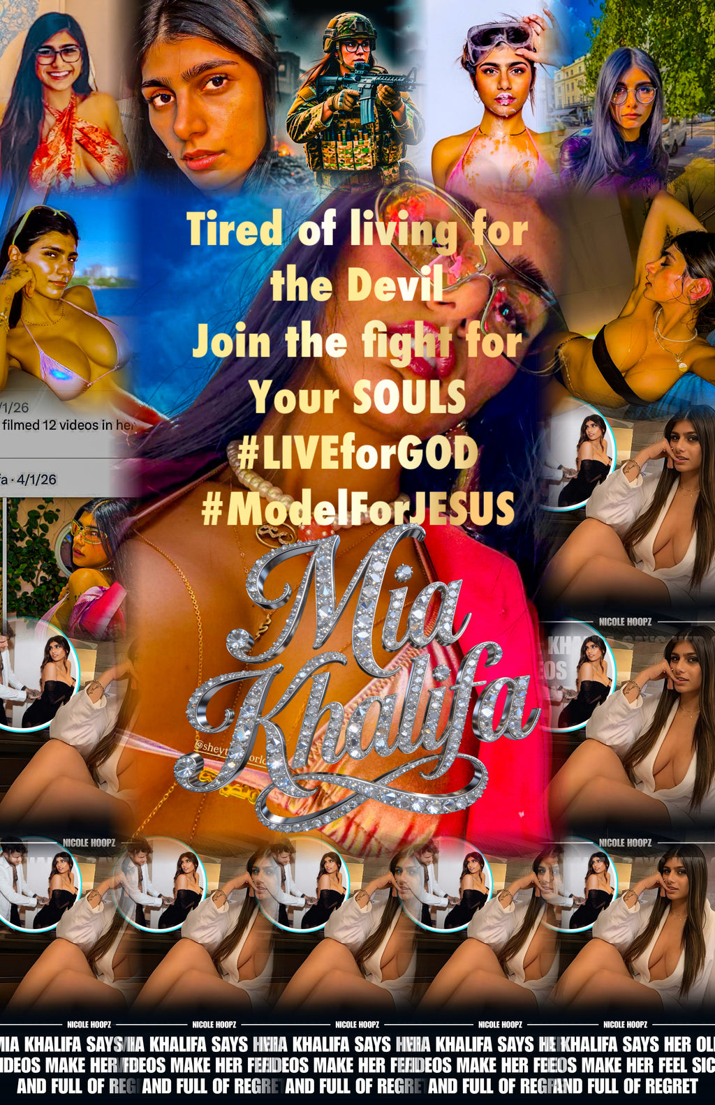 Mia Khalifa-Sinful Lifestyle -Tired Of Living For The Devil