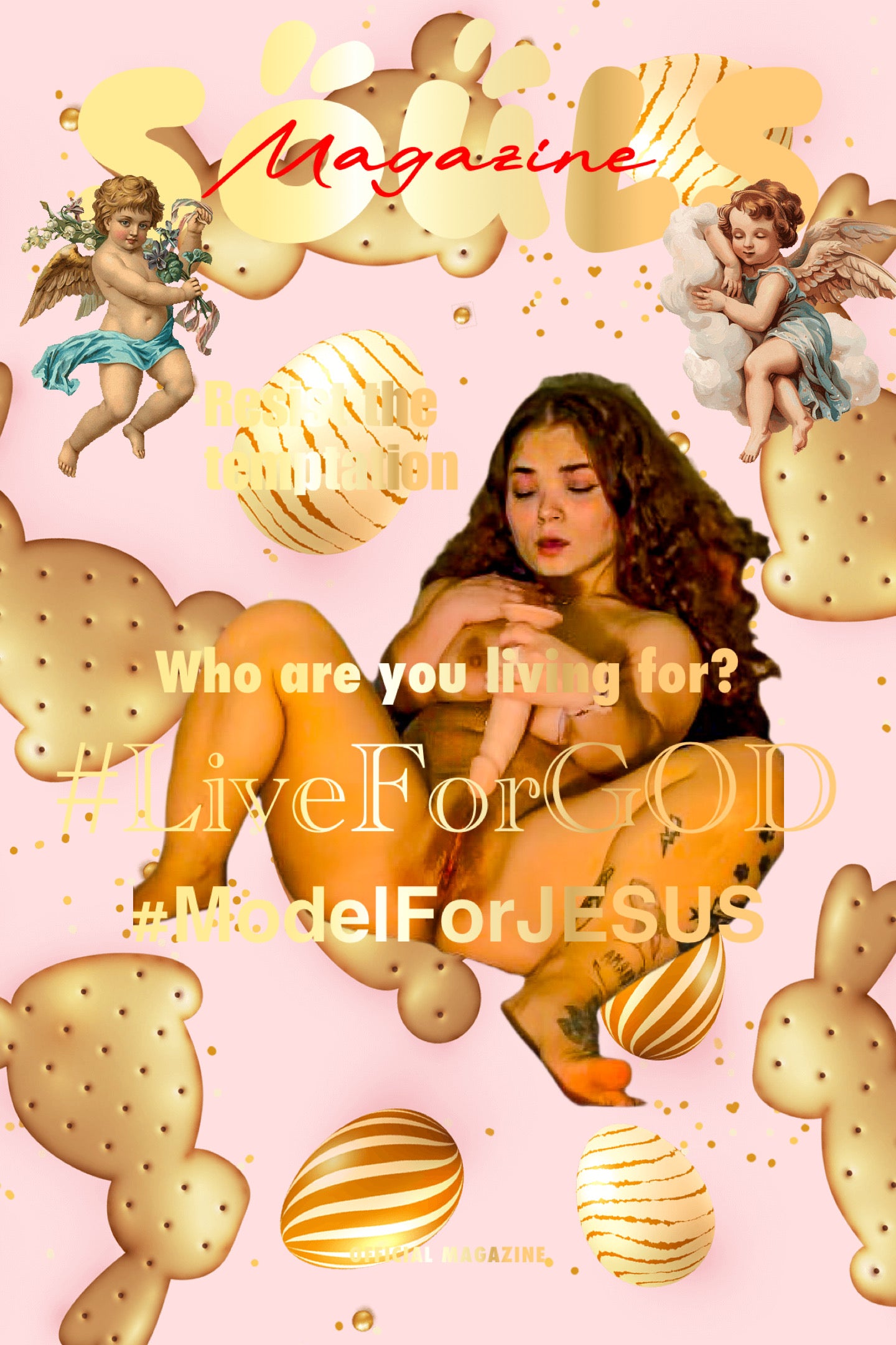 Resist The Temptation #LiveForGod #ModelForJESUS poster
