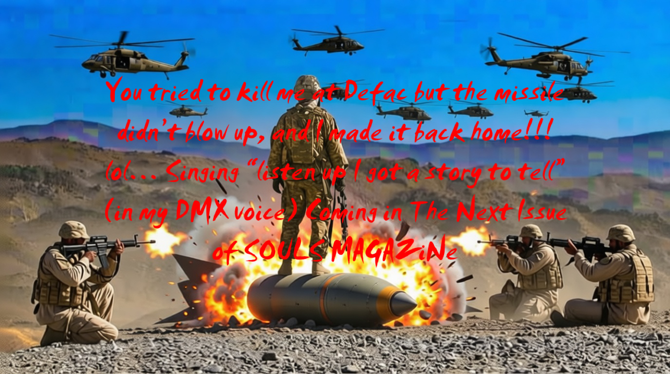 You Tried To Kill Me In Afghanistan SOULS magazine Posters
