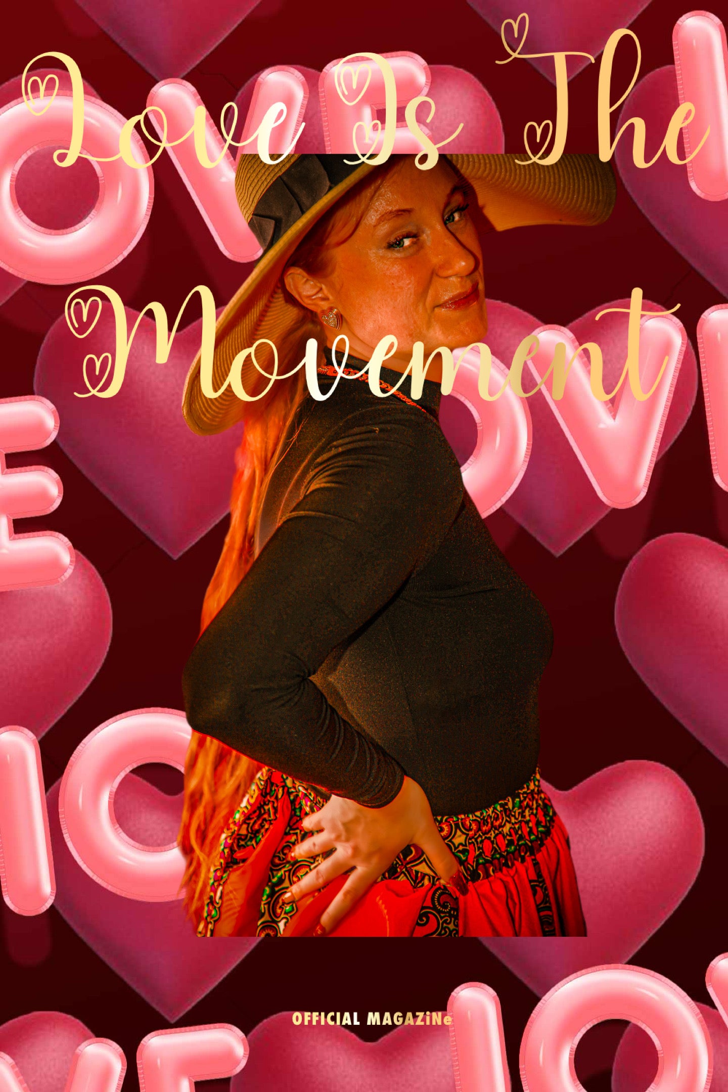 Love Is The Movement Magazine Cover Posters
