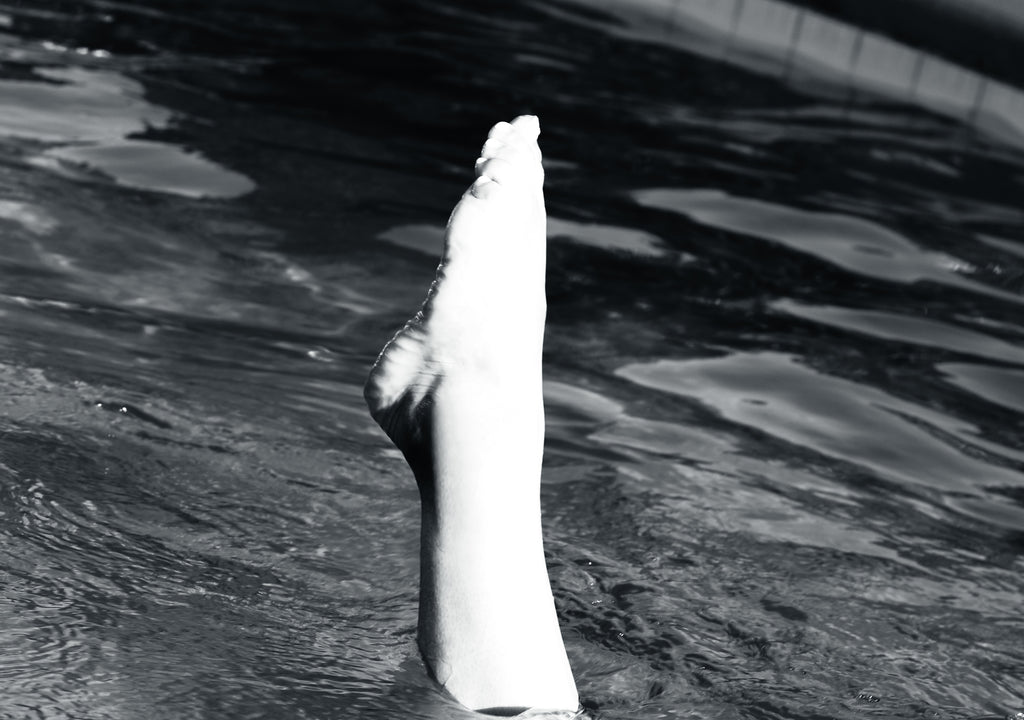 Snow Bunny Blair Pool Side Posters