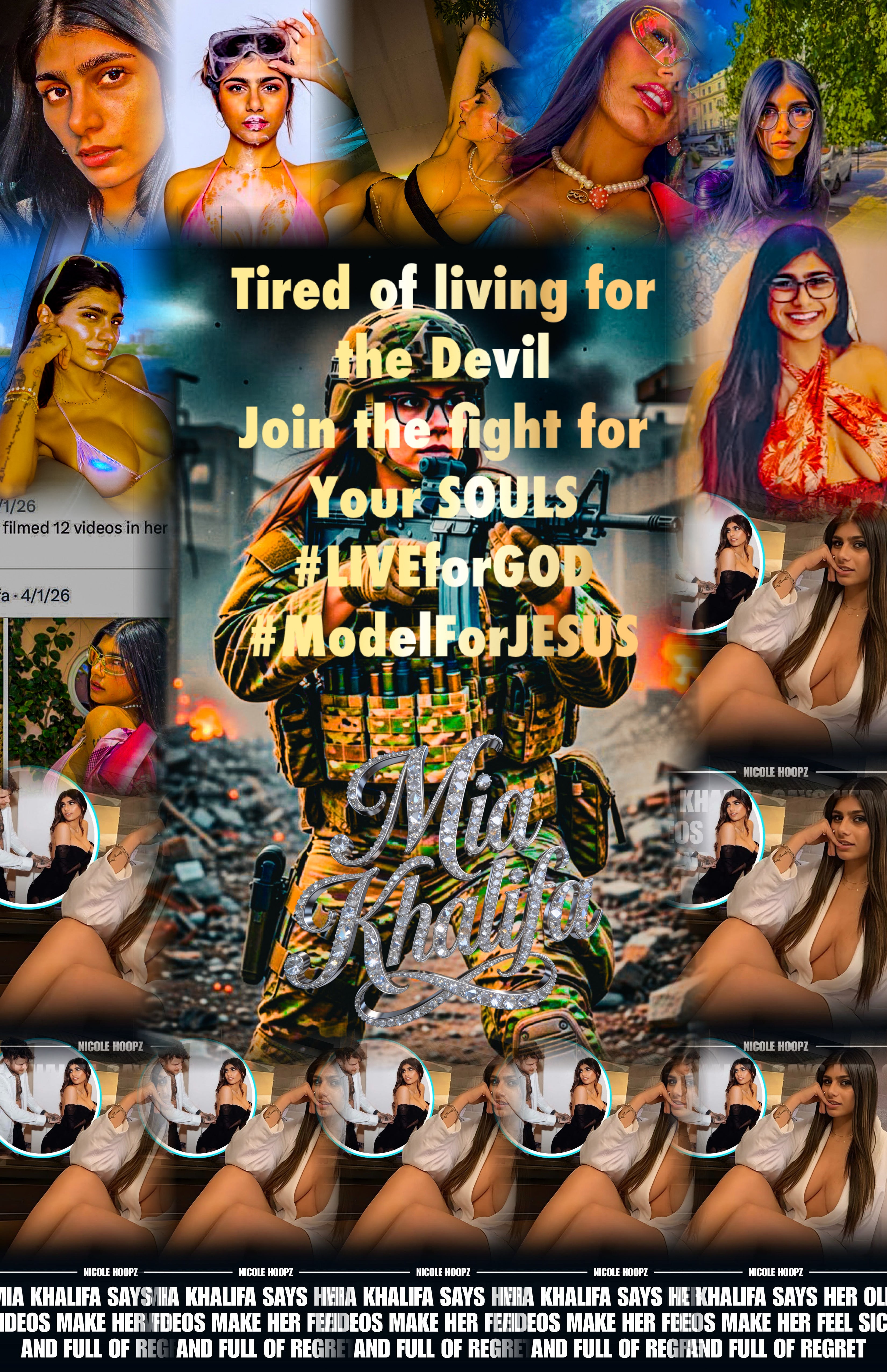 Mia Khalifa-Sinful Lifestyle -Tired Of Living For The Devil