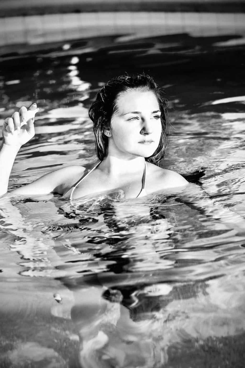Snow Bunny Blair Poolside Magazine