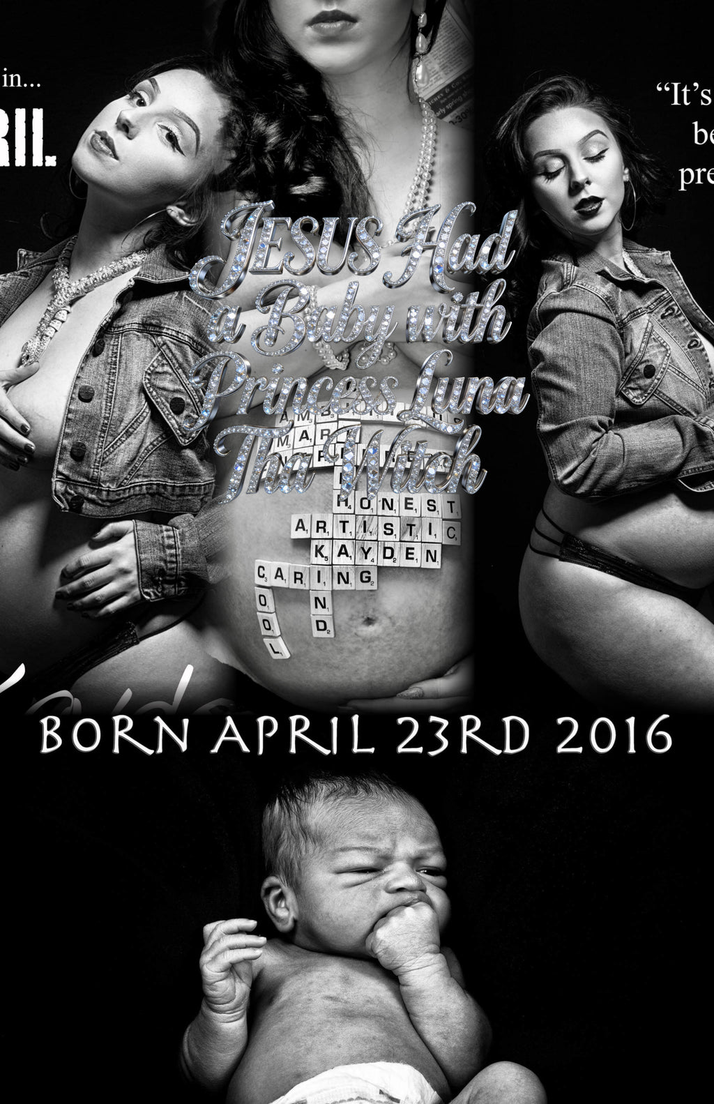 JESUS Had A Baby With Zoey York AKA Luna Tha Witch Magazine