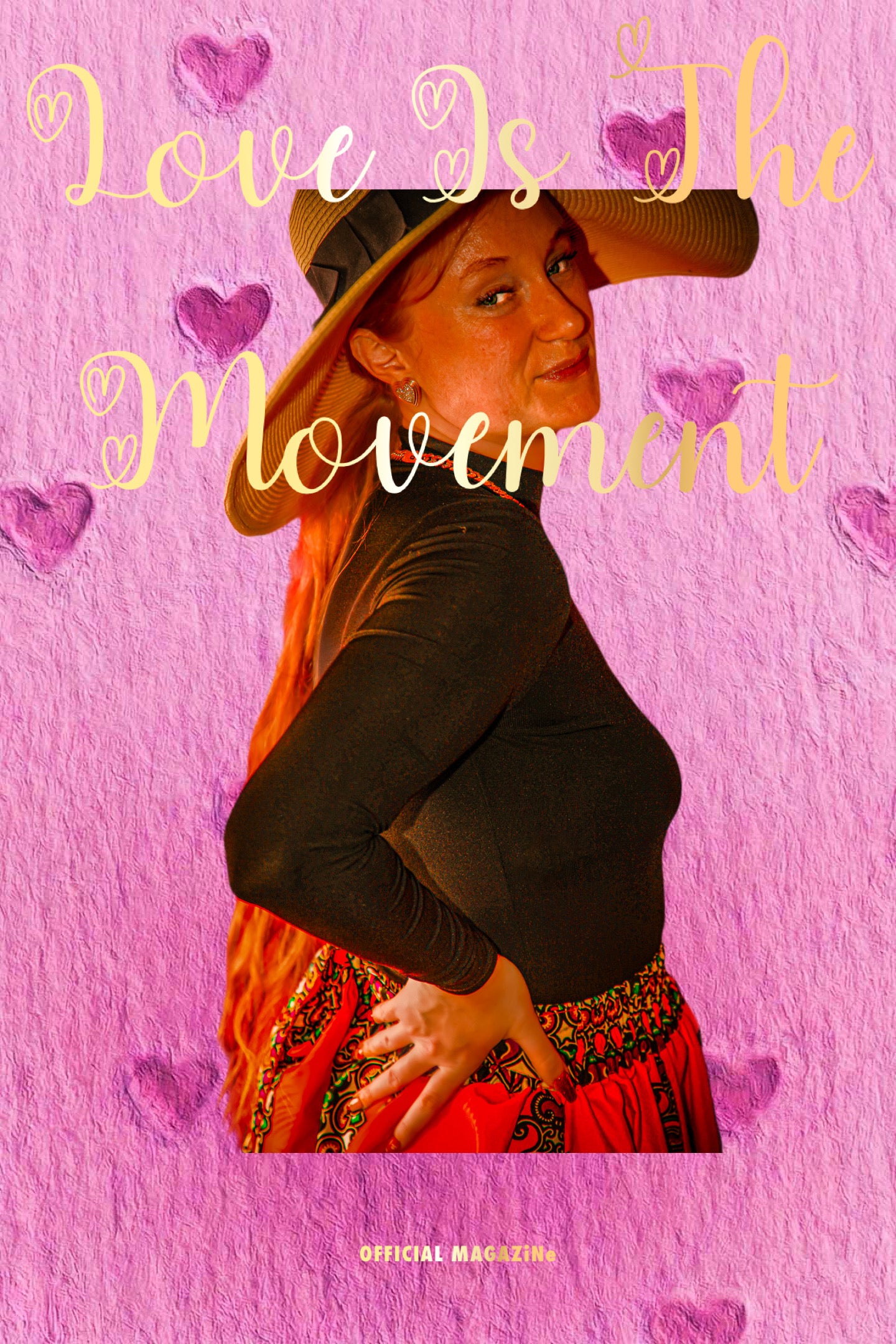Love Is The Movement Magazine Cover Posters