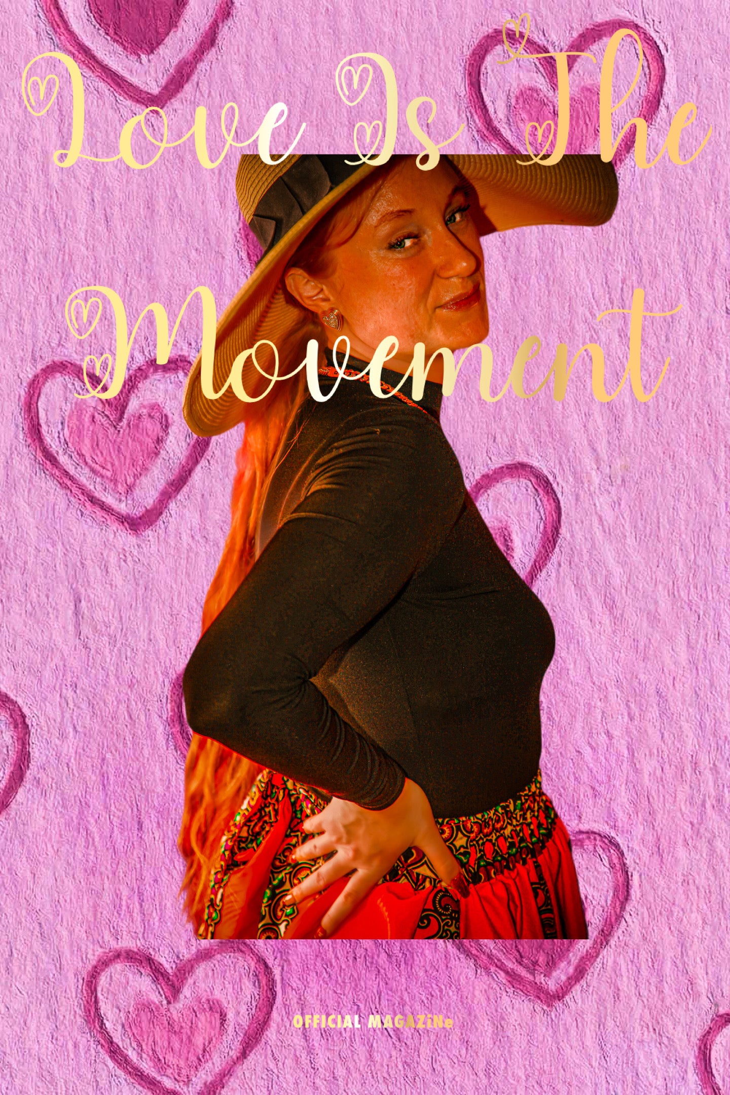 Love Is The Movement Magazine Cover Posters