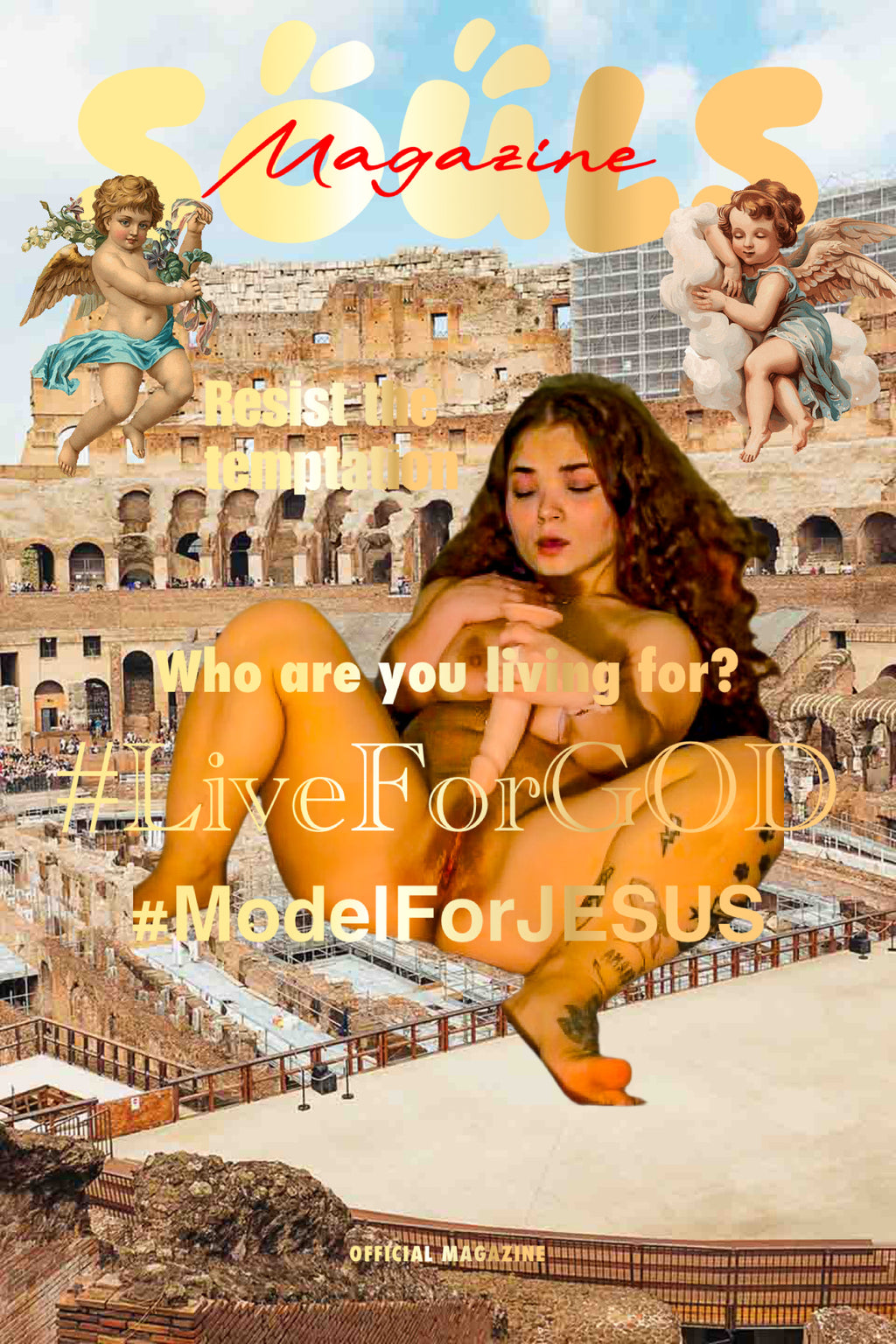 Resist The Temptation #LiveForGod #ModelForJESUS MAGAZINE