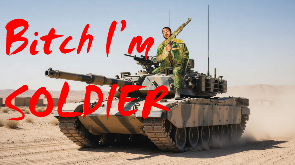 BITCH I’m A Soldier SOULS magazine Posters