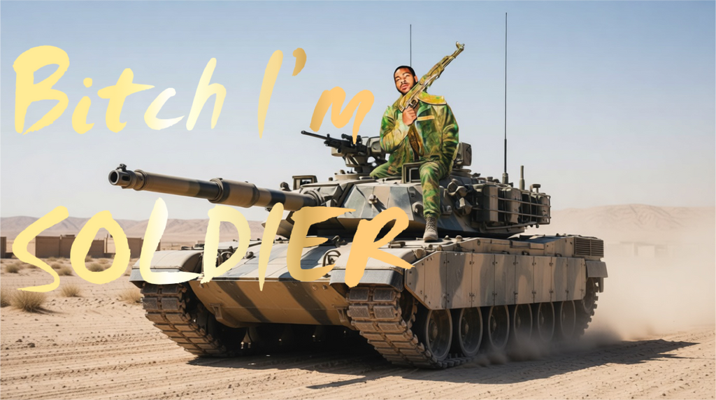 BITCH I’m A Soldier SOULS magazine Posters