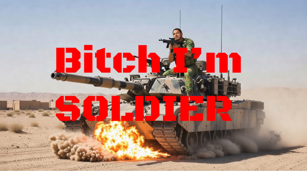 BITCH I’m A Soldier SOULS magazine Posters