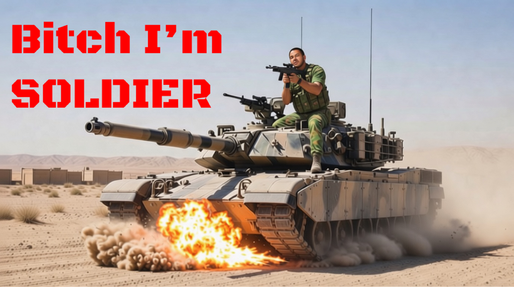 BITCH I’m A Soldier SOULS magazine Posters