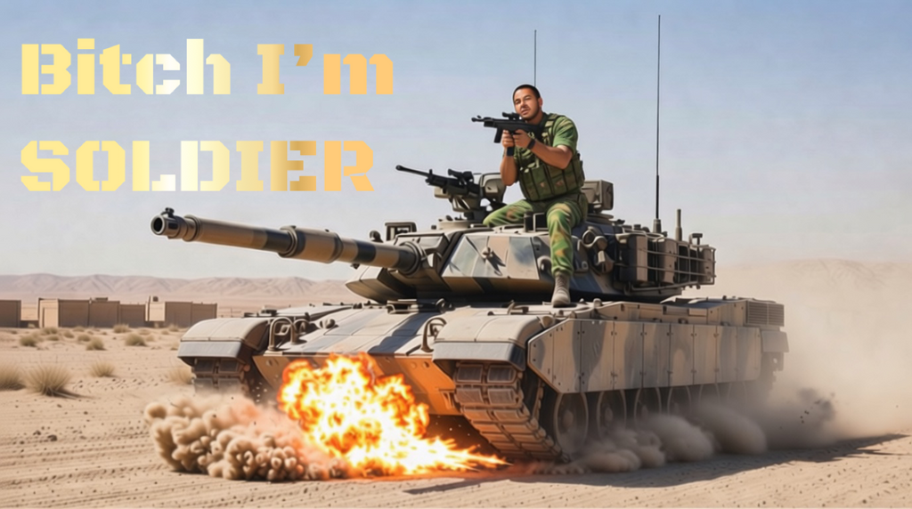 BITCH I’m A Soldier SOULS magazine Posters