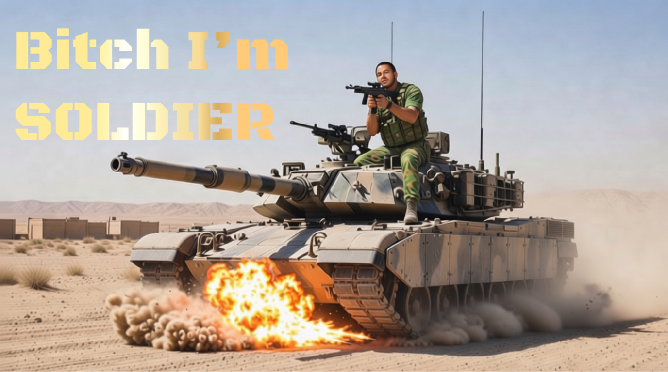BITCH I’m A Soldier SOULS magazine Posters