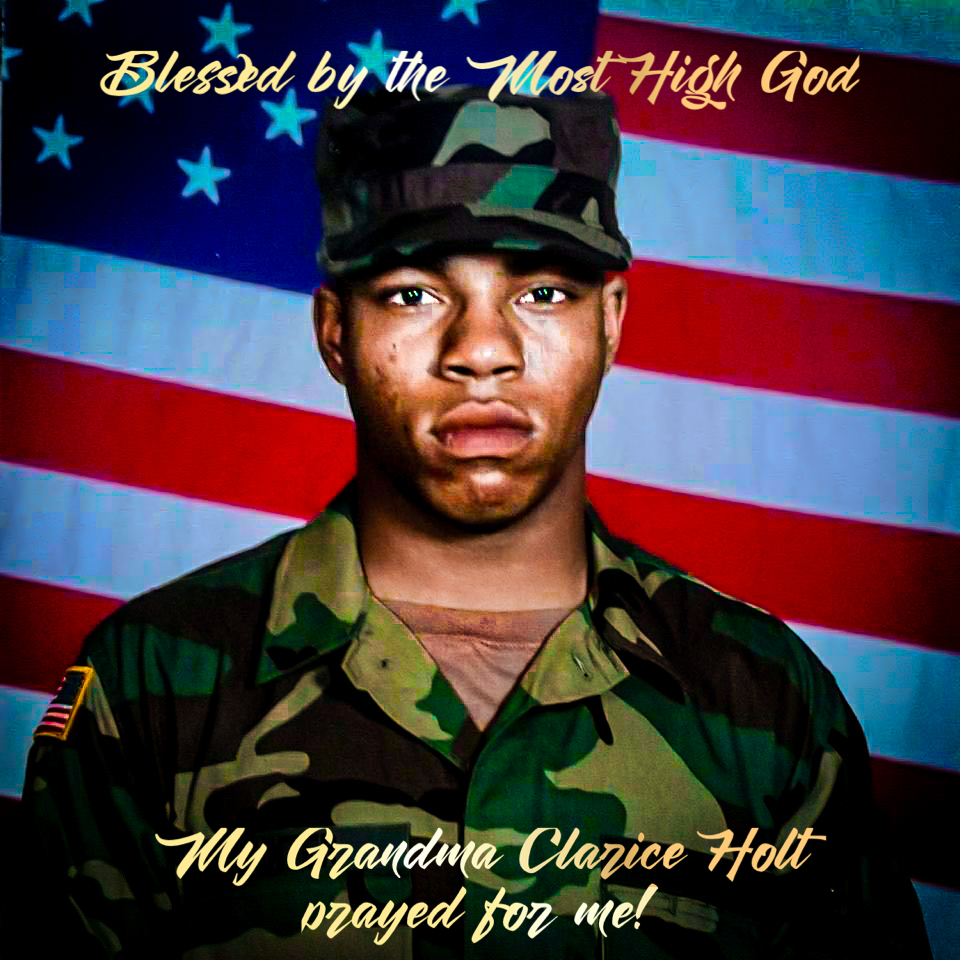 Blessed By The Most High God (My Grandmother Clarice Holt Prayed for Me) SOULS T Shirt