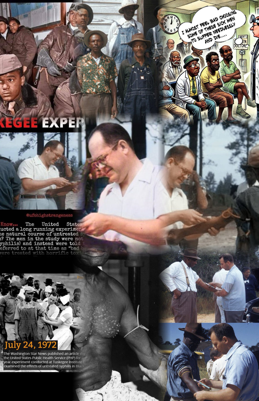 Tuskegee Experiment Posters