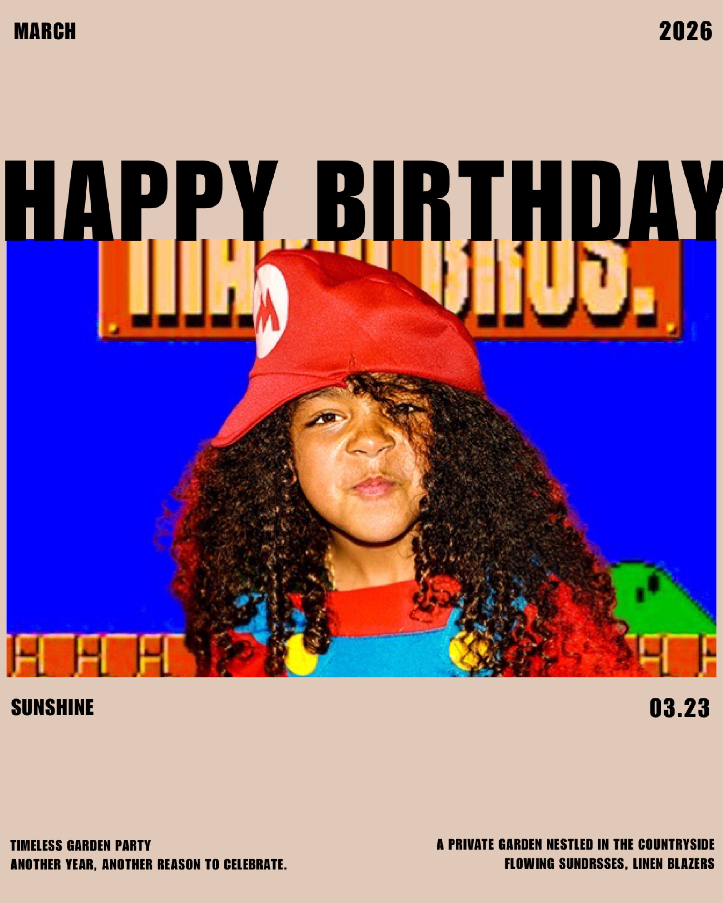 Birthday Tickets